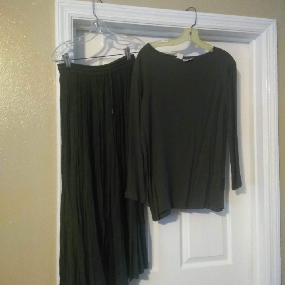 Skirt and top